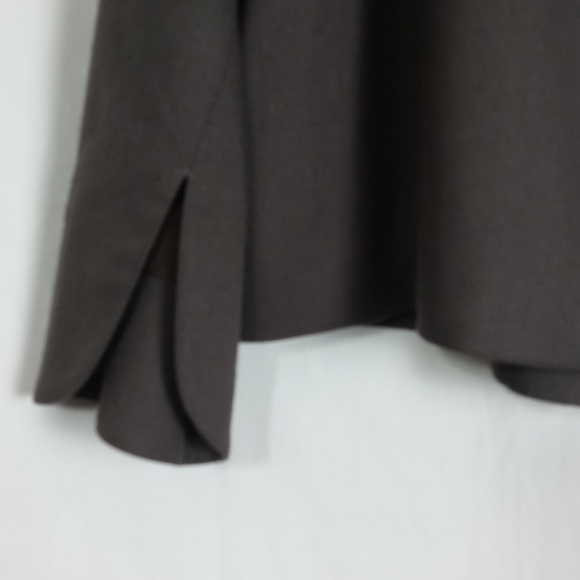 Fiori Di Zucca chocolate slit sleeve cape blazer - Picture 6 of 8